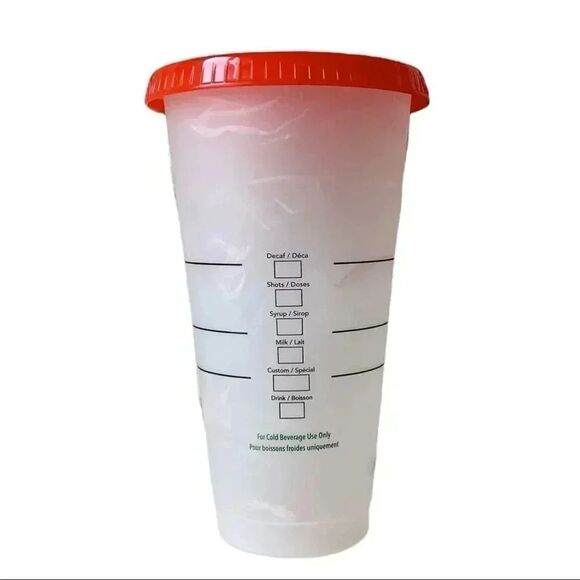 Starbucks Summer 2021 Swirl Color Changing Reusable 24oz. Cold Cup - Picture 3 of 4
